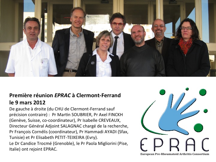 Membres du consortium EPRAC